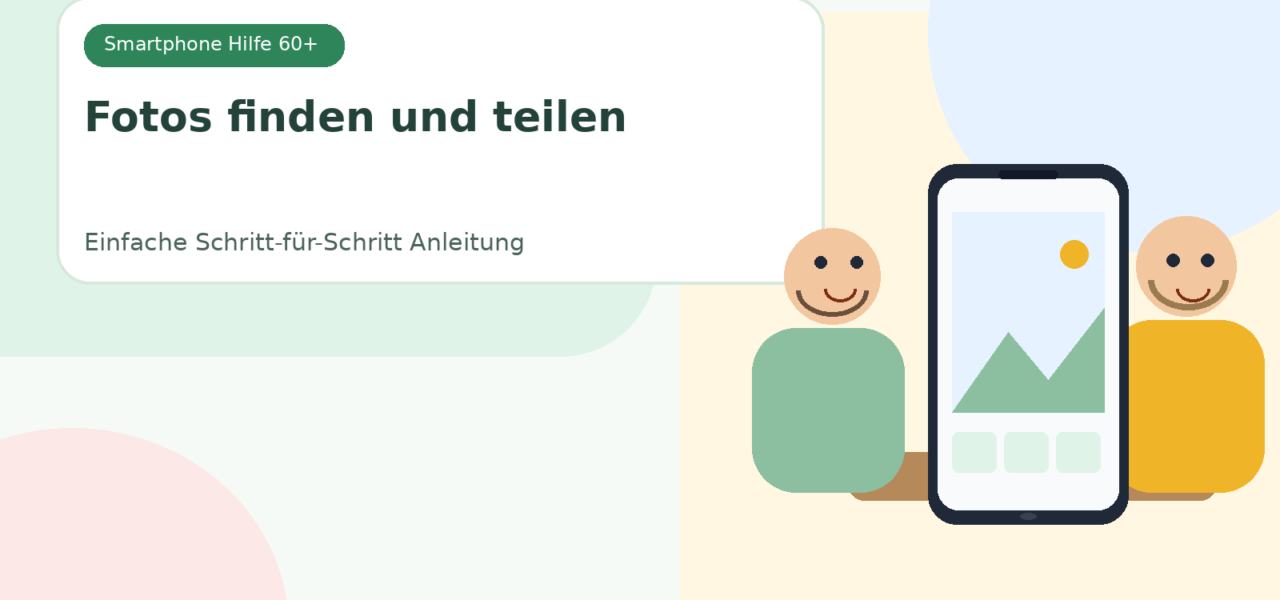 Fotos am Smartphone finden, sortieren und teilen