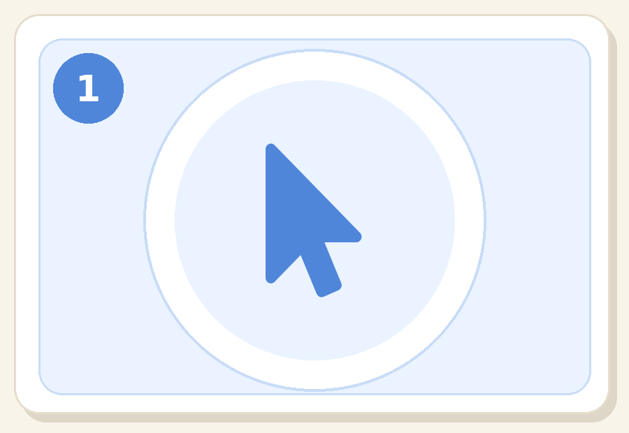 Symbol zu Legen die Hand entspannt auf die…