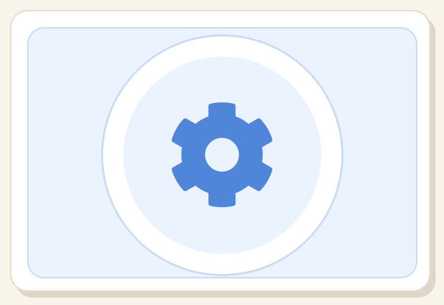 Symbol zu Einstellungen