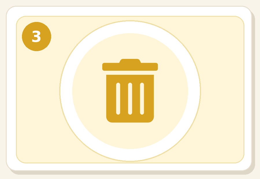 Symbol zu Löschen